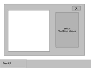 Start XD Err101 The Object Misiong X