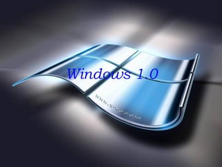 Windows 1.0
 