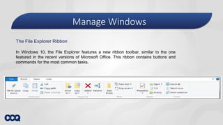 WindowsIntroduction to windows 2010vERSION OF WINDOWS | PPT