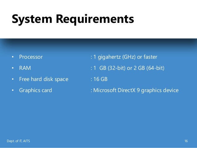 windows 10 windows 10 hardware requirements