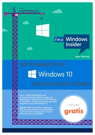 8 redenen waarom je Windows 10 serieus moet nemen