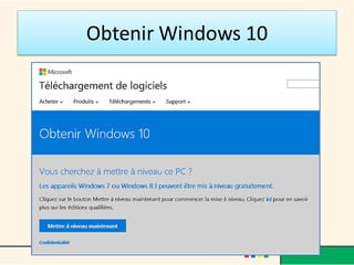 Obtenir Windows 10
 