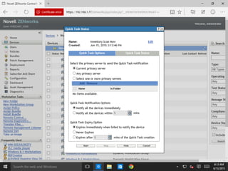 © Novell, Inc. All rights reserved.102
Windows Store apps and software
inventory
 