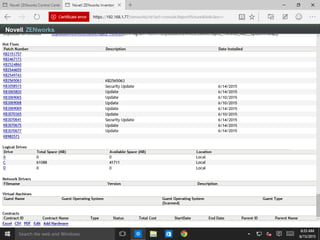 © Novell, Inc. All rights reserved.106
Windows Store apps and software
inventory Management
 