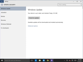 © Novell, Inc. All rights reserved.108
Windows Update
 
