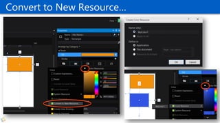 Convert to New Resource…
 