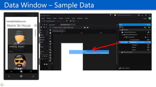 Data Window – Sample Data
 