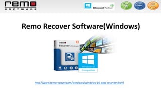 Remo Recover Software(Windows)
http://www.remorecover.com/windows/windows-10-data-recovery.html
 