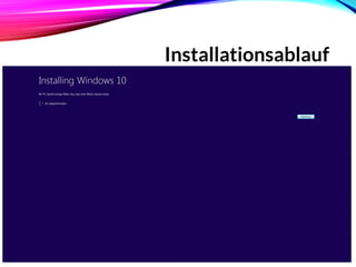 Installationsablauf
www.bueroundpcsupport
 