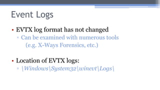 Windows 10 Forensics: OS Evidentiary Artefacts | PPTX