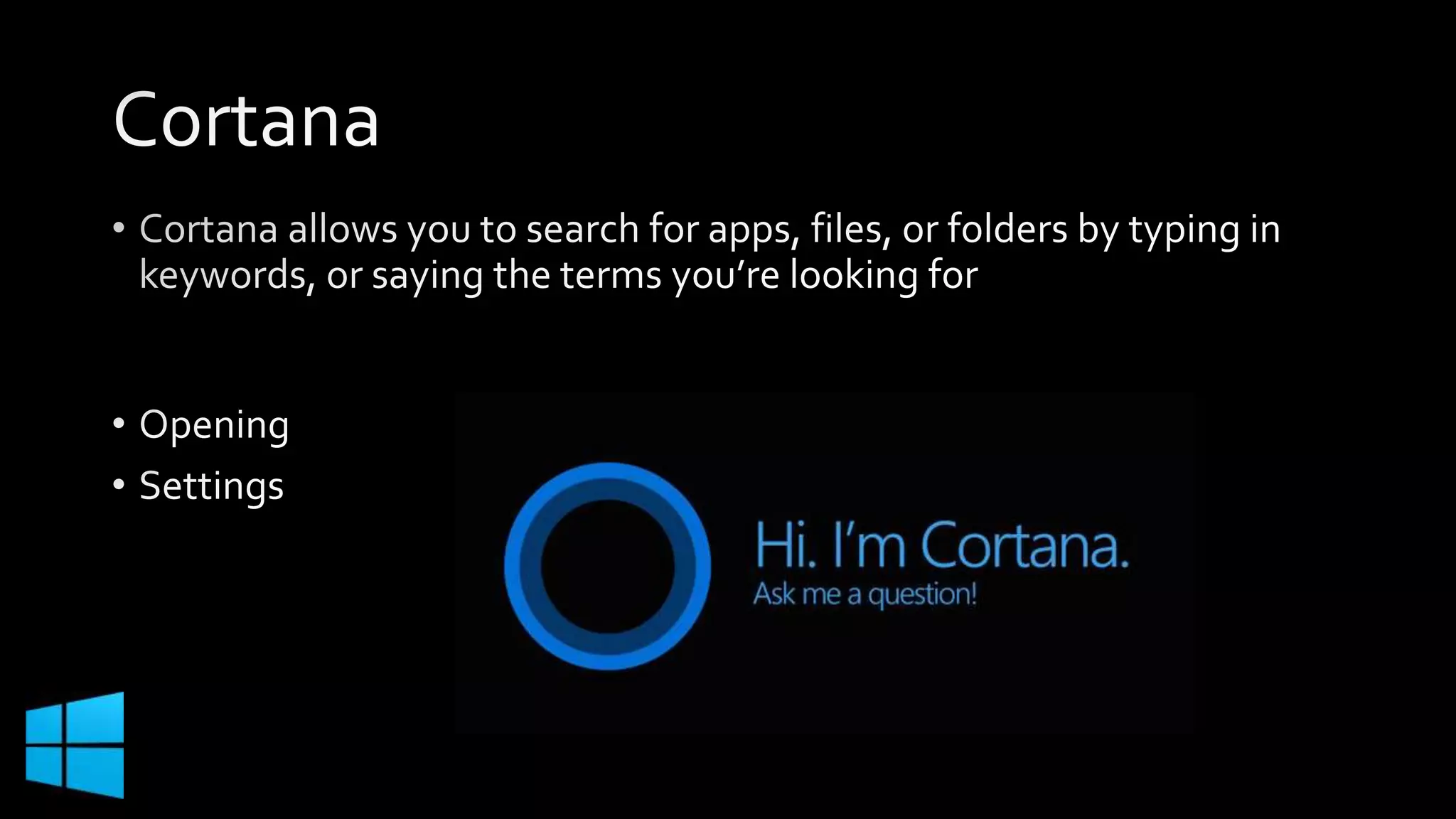 Windows 10 Introduction | PPTX