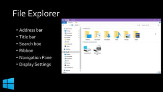 Windows 10 Introduction