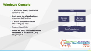 Windows 10 Linux Work Environment Improvements with WSL | PPT