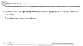Windows 10 module 1 ppt presentation | PPTX