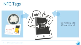 Which new scenarios are enabled by Windows 10 for NFC, Bluetooth LE ...
