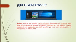Windows 10 ppt k | PPTX