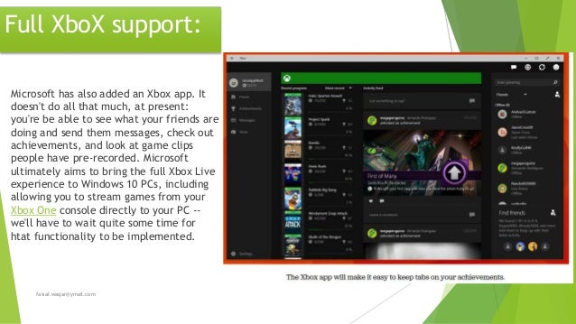 Windows 10 Advantages and disadvantages