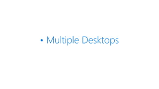 Windows 10 presentation | PPTX