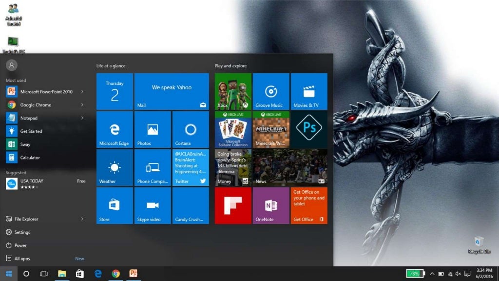 Windows 10 presentation
