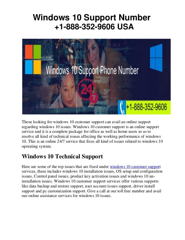 Windows 10 support number +1 8883529606 usa