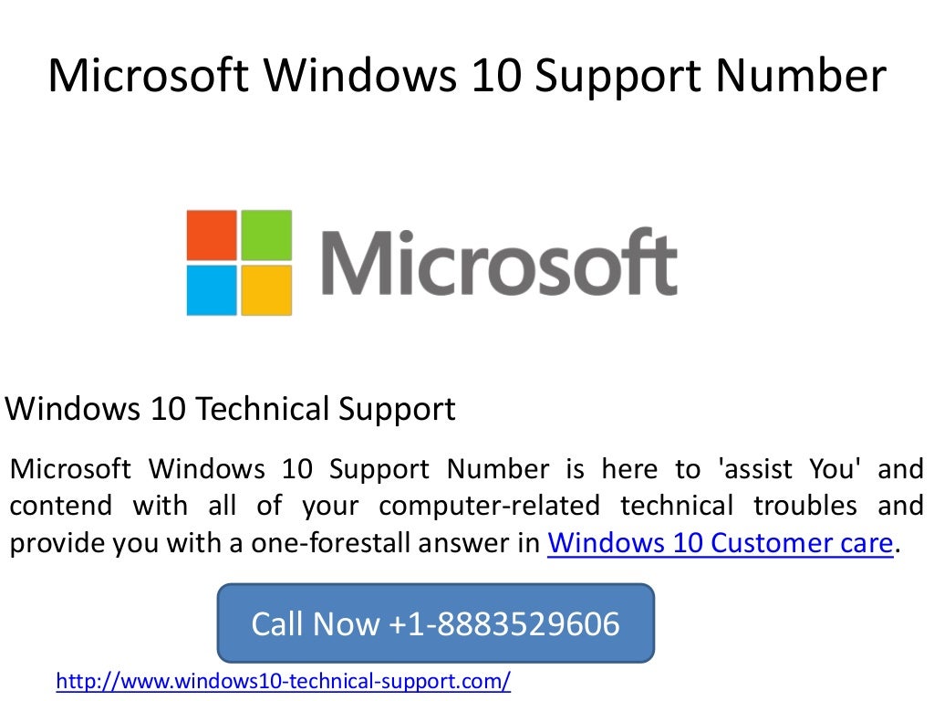 Windows 10 Support Number 18883529606 via Microsoft