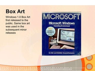 Windows 1.0 The Beginning Of A New Era | PPTX