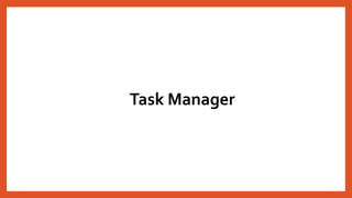 Task Manager
 