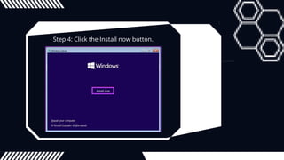 how to clean install windows 11 installation | PPTX