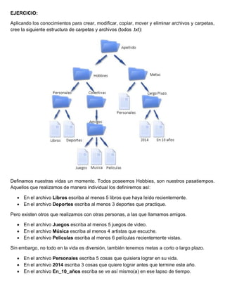 Windows 2 practica 02 - manejo de directorios y ficheros desde cmd | PDF