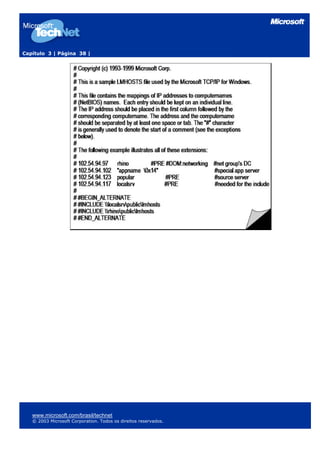 Capítulo 3 | Página 38 |




   www.microsoft.com/brasil/technet
   © 2003 Microsoft Corporation. Todos os direitos reservados.
 