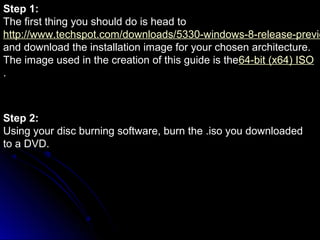 Windows installation | PPT