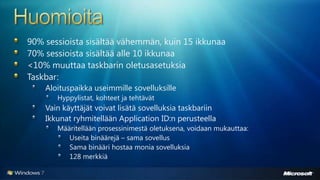 Windows 7 - uudet ominaisuudet