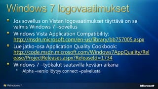 Windows 7 - uudet ominaisuudet