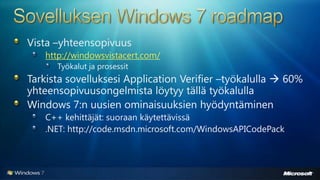 Windows 7 - uudet ominaisuudet