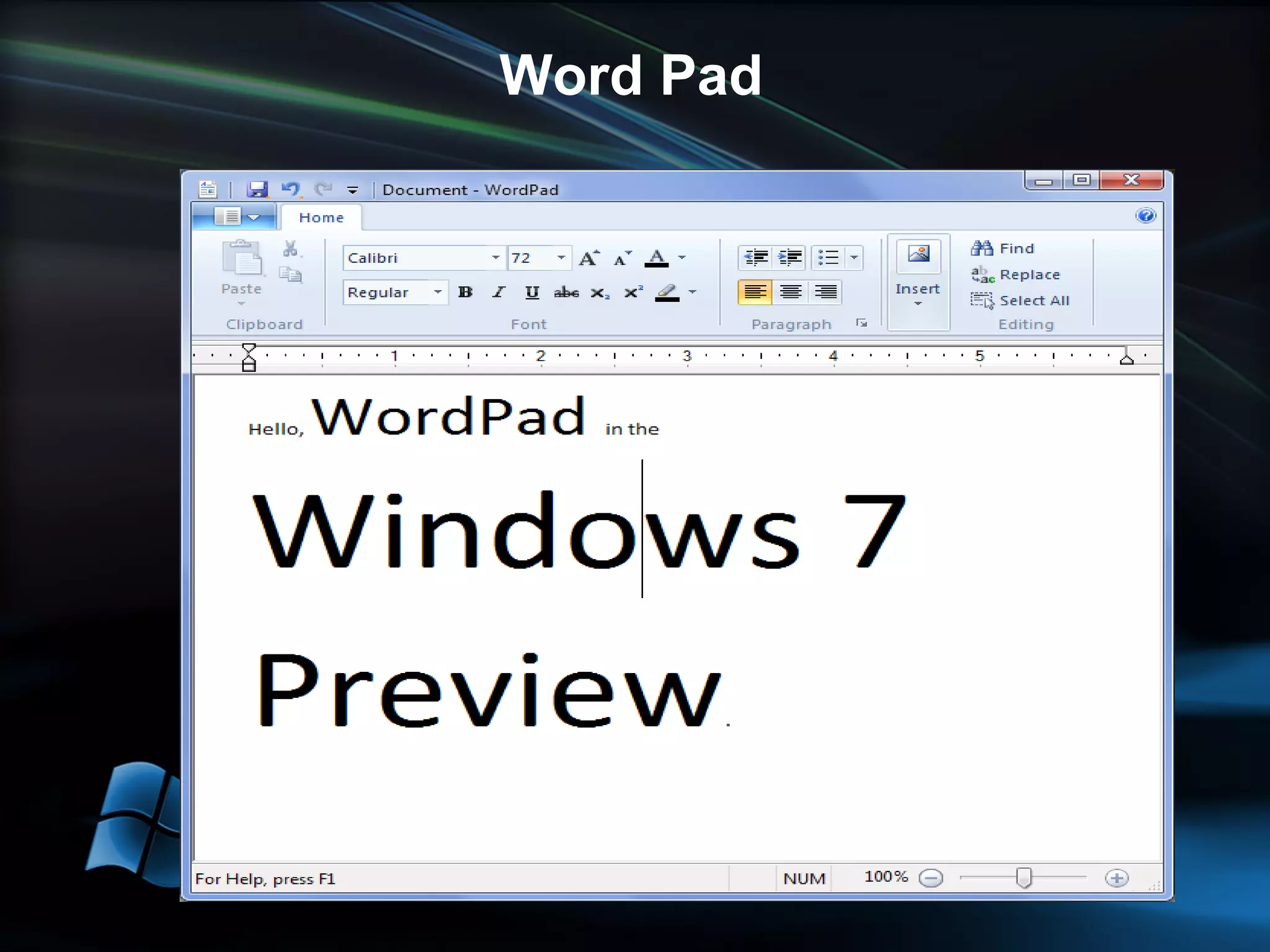 Word Pad 