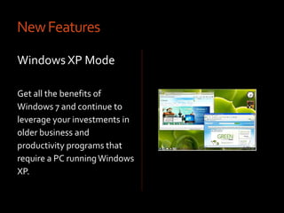 New FeaturesShakeWant to focus on one window? Shake it, and all the other open windows on your desktop will be hidden. Shake again, and they're all back.