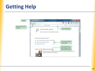 XPXPXPGetting Help
27
 