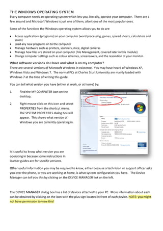 Windows 7 | PDF