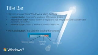 Microsoft Windows 7 | PPTX