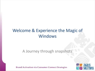 Creative: Windows Experience Zone @ Malls