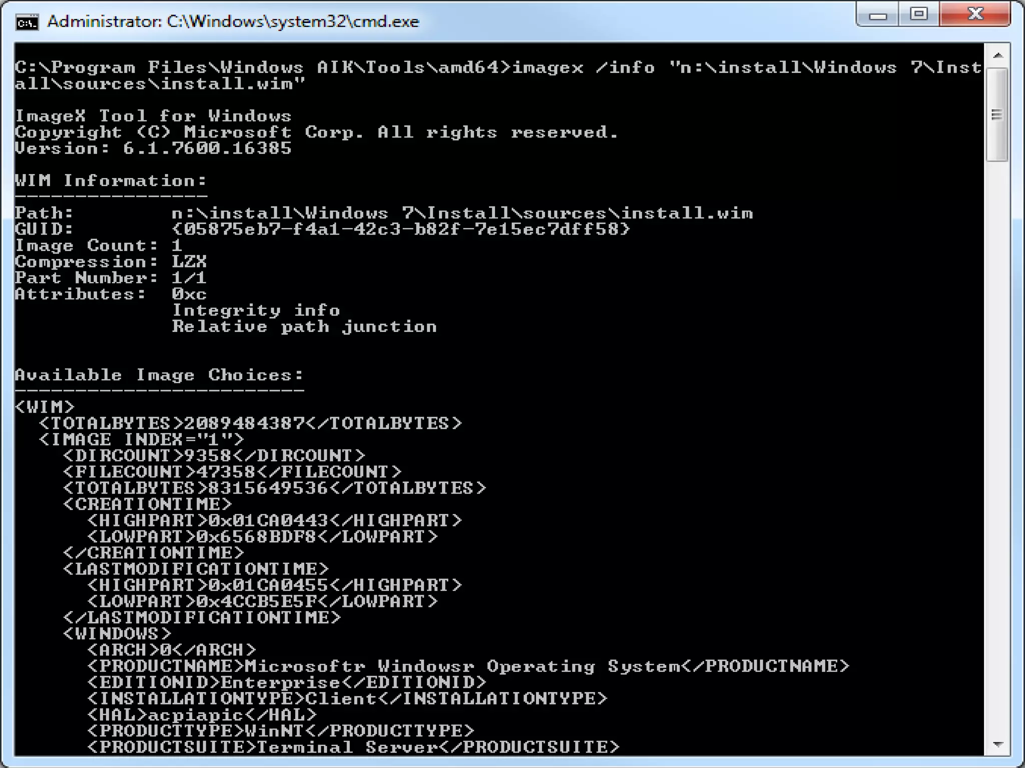 Microsoft Windows Imaging (WIM)Microsoft’s own image formatFile-based disk imaging is a core capability of Windows Vista, Windows 7, Windows 2008 Compared to sector-based formats, a WIM image is file-based