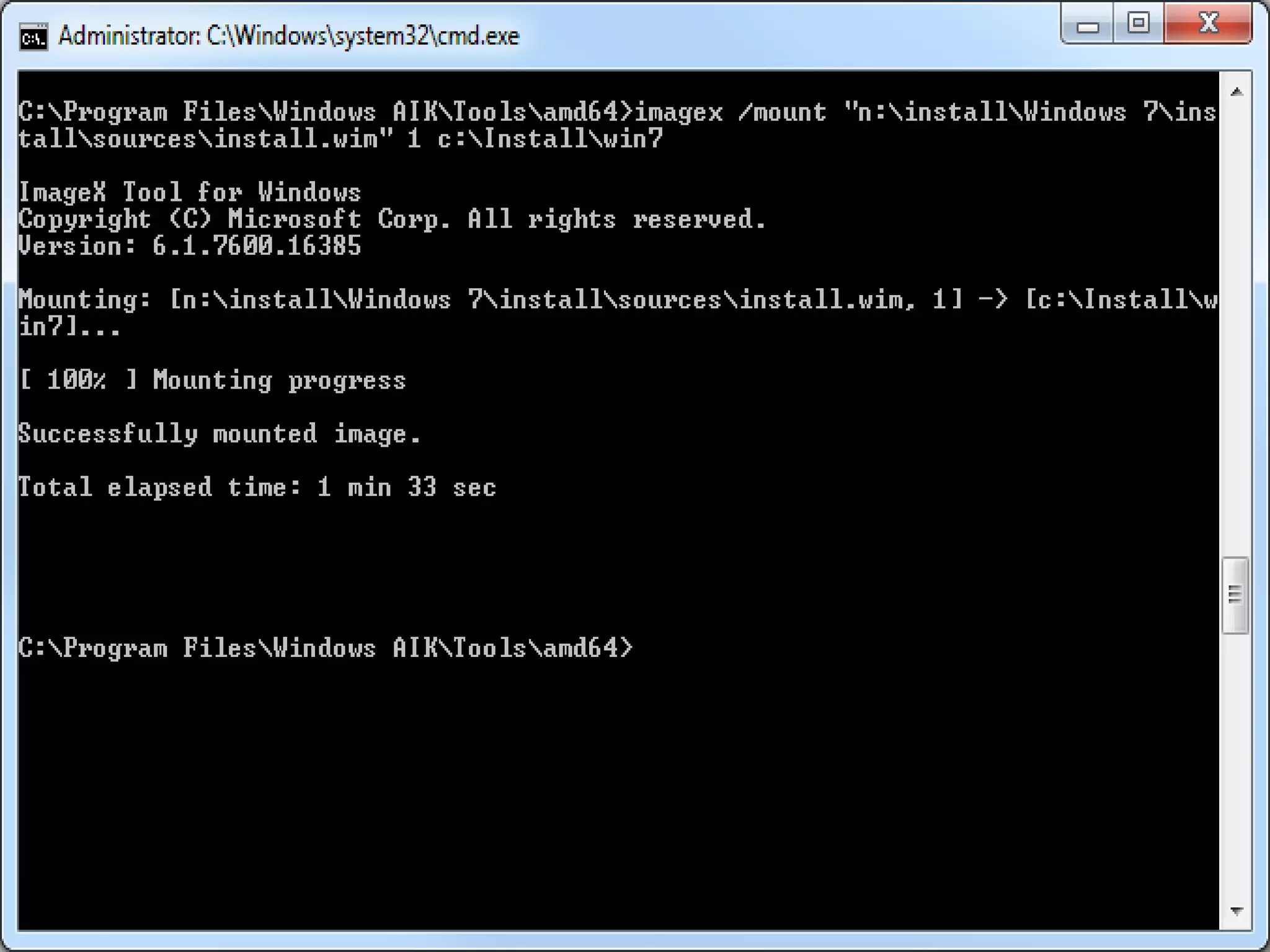 Microsoft Windows Imaging (WIM)The WIM image format enables compression and single instancing, thus reducing the size of image files significantly. Single instancing is a technique that allows you to store two or more copies of a file for the space cost of one copy. For example, if images 1, 2, and 3 all contain file A, single-instancing stores a single copy of the file A and points images 1, 2, and 3 to that copy.