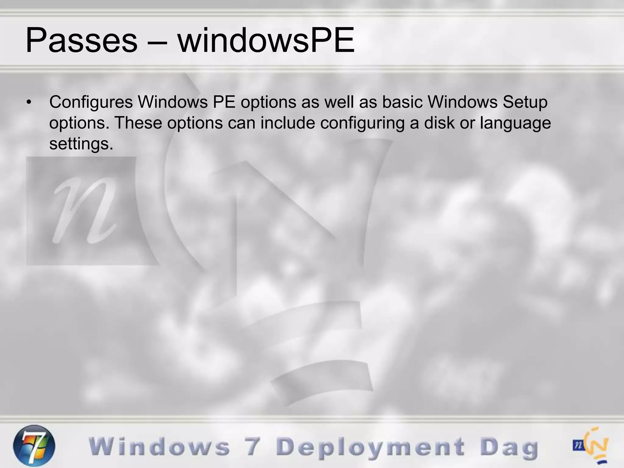 Unattend Windows setup 