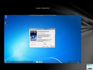 Instalar o ObjectDock