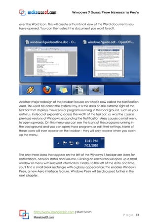 Windows 7 guide | PDF