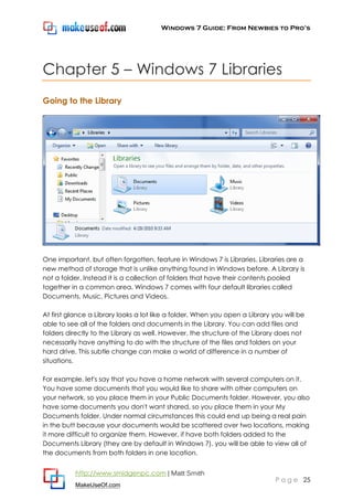Windows 7 guide | PDF