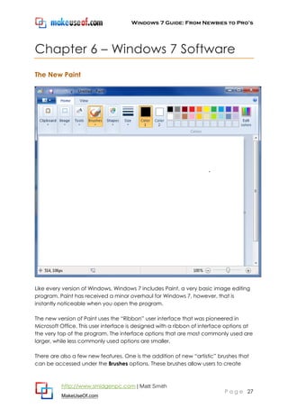 Windows 7 guide | PDF