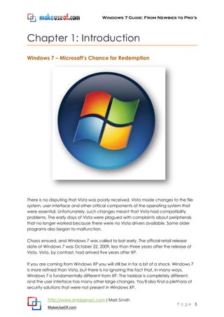 Windows 7 guide | PDF