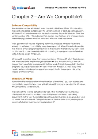 Windows 7 guide | PDF