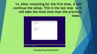 How to install Windows 7 | PPT
